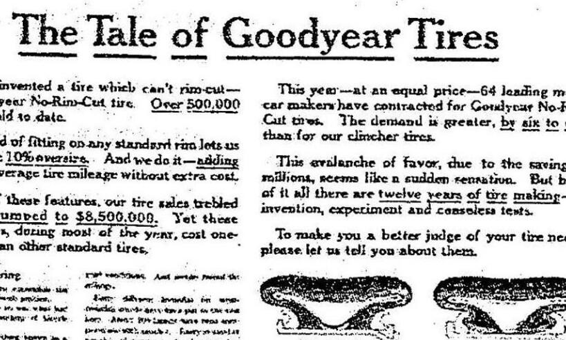 固特异轮胎的故事