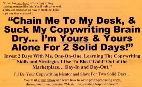 《文案大师超级会议》销售信