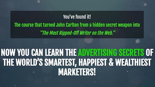 约翰·卡尔顿的《营销叛逆者超级文案写作秘籍》节日特惠