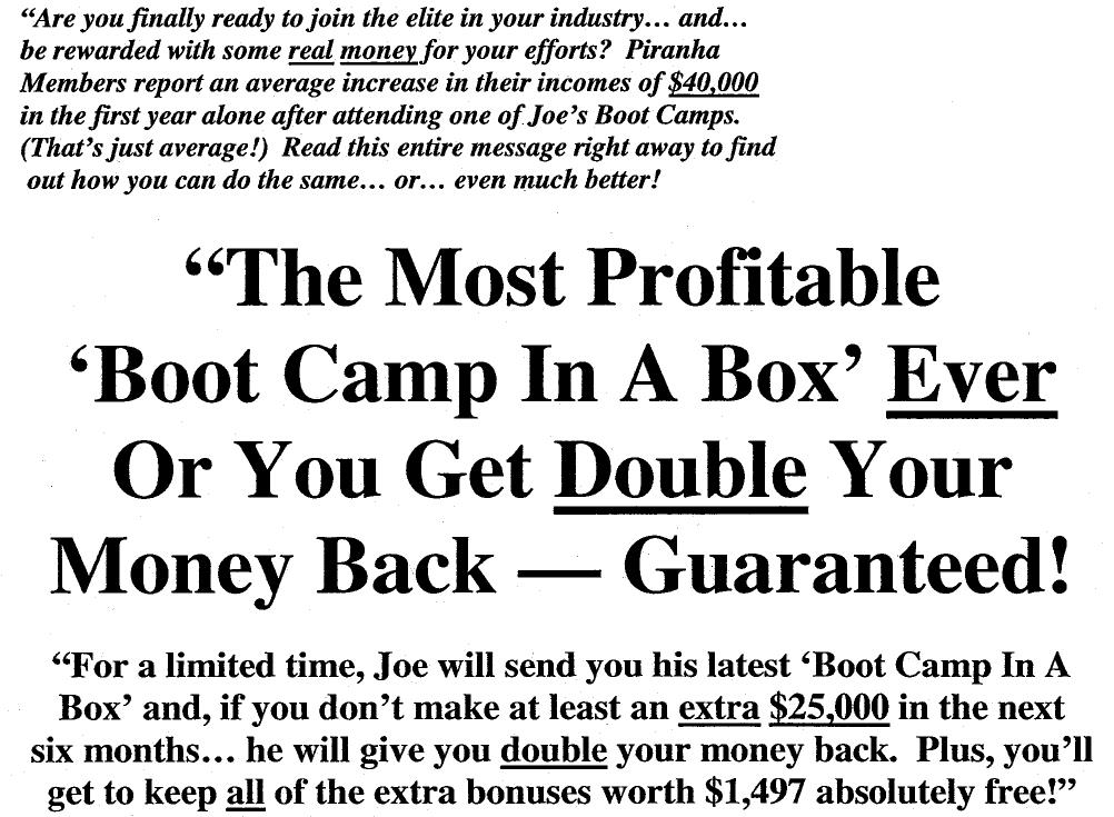 有史以来最赚钱的 ‘盒子新兵训练营