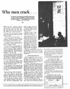 为什么男人会崩溃？-销售信军火库