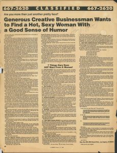 慷慨的创意商人想要找到一位性感、性感、幽默感十足的女人-销售信军火库