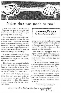 固特异轮胎广告文案“为奔跑而生的尼龙！”-销售信军火库