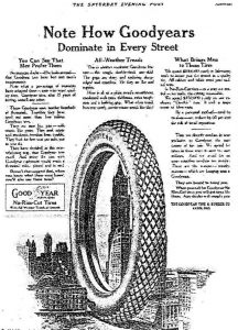 你可以看到，车主们都偏爱固特异-销售信军火库