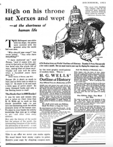 威尔斯《历史纲要》图书销售信-销售信军火库